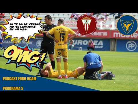 El árbitro se la lía a Jordi Sánchez en el Algeciras-UCAM Murcia. | *PODCAST FORO UCAM - Programa 5*