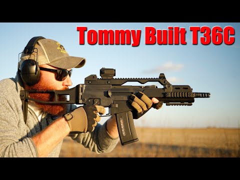 Tommy Built T36C First Shots: An American HK G36