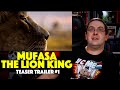 REACTION! Mufasa: The Lion King Teaser Trailer #1 - Aaron Pierre Movie 2024