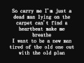 Dead man (Carry me) - Jars of clay-lyrics