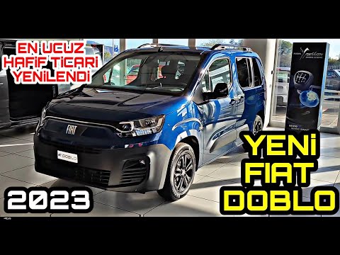 HAFİF TİCARİ FiAT DOBLO YENİLENDİ