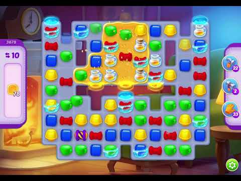 HomeScapes Level 3878 no boosters (12 moves)