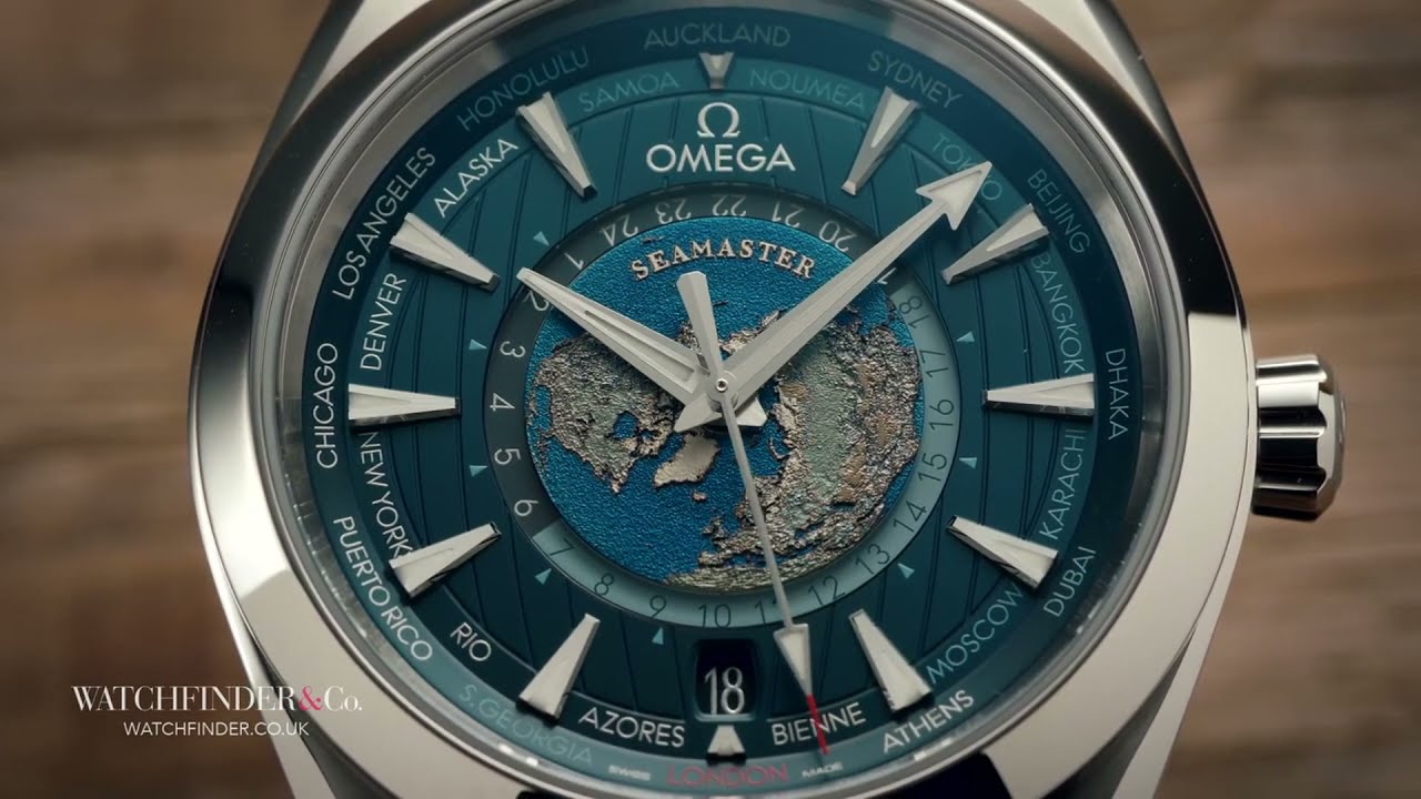 Omega Aqua Terra 150m GMT 220.12.43.22.03.001 Video thumbnail