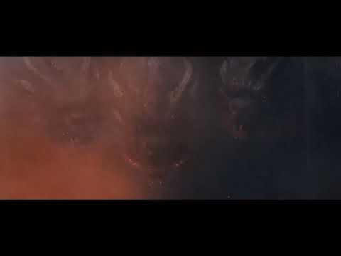 Burning Godzilla vs king ghidorah (Godzilla king of the monsters)
