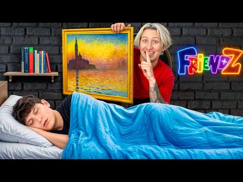 I Built a Secret Room to Hide in My FRIENDZ House