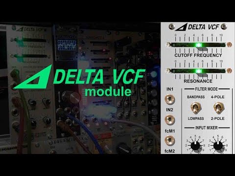 G-Storm Electro Delta VCF Eurorack Module Korg Delta/Poly-61 Filter Clone image 5
