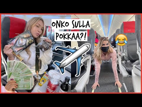 ONKS POKKAA LENTOKONEESSA | JOULUKALENTERI LUUKKU 20