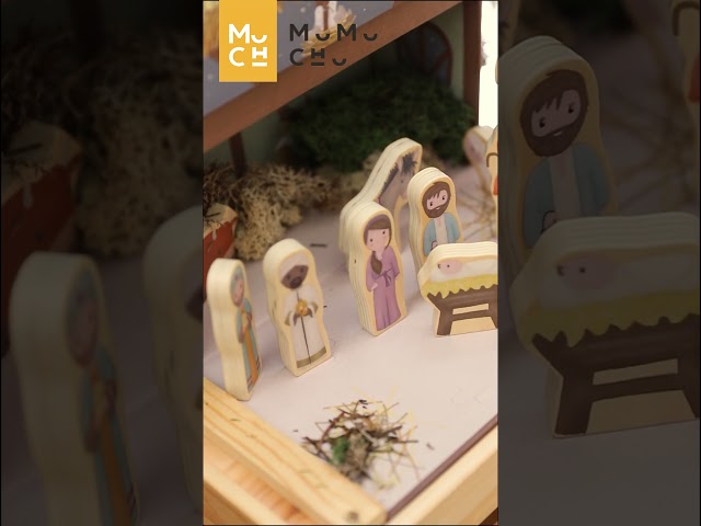 Vídeo relacionado con Colgantes de Belén de Navidad, 2D Acrílico Artesanía Religiosa - de Belén de Navidad, Para el Hogar Vacaciones de Semana Santa Librería Interior del Coche Tirador de Puerta Ramas