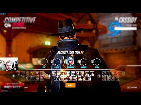 SUREFOUR is SHOWING HIS CASSIDY SKILL! OVERWATCH 2 TOP 500 SEASON 4