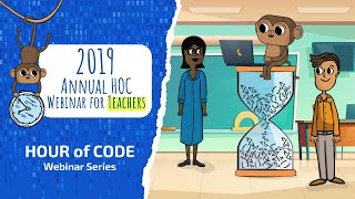 2019 Hour of Code Webinar with the CodeMonkey Team
