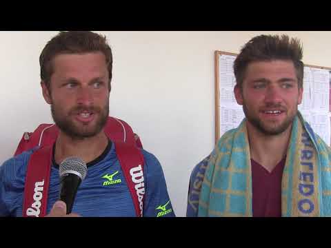 Petr Michnev a Patrik Rikl po vítězství v semifinale MOST OPEN 2018