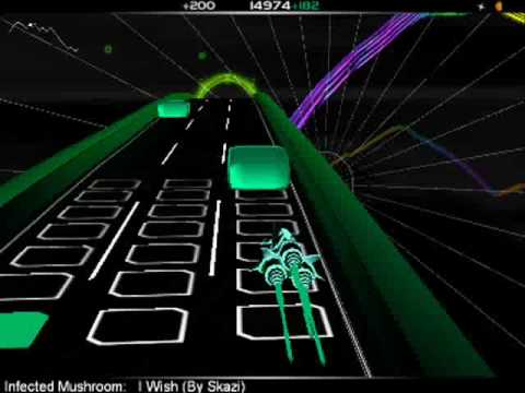 Audiosurf - Infected Mushroom - I Wish Skazi Remix - Fail