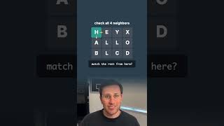 Word Search Explained: Backtracking Is Just Two Lines of Code