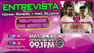 Vicman Romero y Mike Sildavia ENTREVISTA MQR