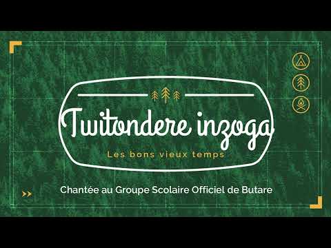J. Baptiste byumvuhore - TWITONDERE INZOGA - Chanson populaire - Version des Etudiants du GSO Butare