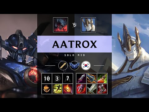 Aatrox Mid vs Galio - KR Diamond Patch 25.21
