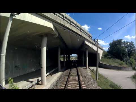 Cab Ride Engine Driver´s Eye Führerstandsmitfahrt im Regionalexpress nach Deutschkreutz