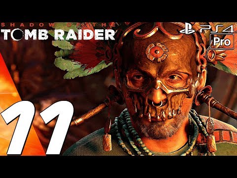 Shadow of The Tomb Raider - Gameplay Walkthrough Part 11 - Angry Lara & Cross Puzzle (1080P 60FPS)