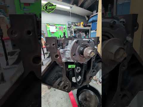 How to install an LS oil pump  The easy way  The Melling way!!