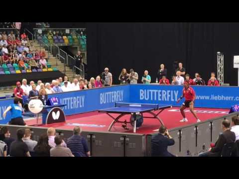 Mattenet vs Achanta @ Frankfurt TTBL Finale 22/05/16 (private video)