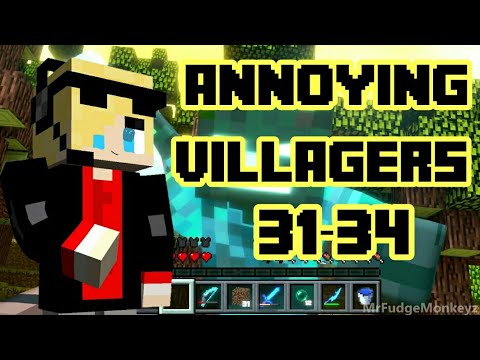 OP drowned appears!!! annoying villagers ep 31-34
