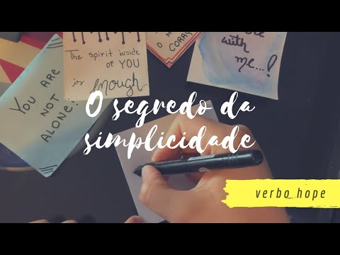 Verbo Hope #3 - O segredo da simplicidade