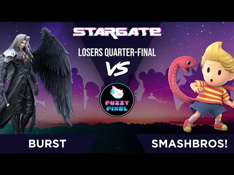 Burst (Sephiroth) vs SmashBros! (Lucas) - Losers Quarter-Final - Stargate #47