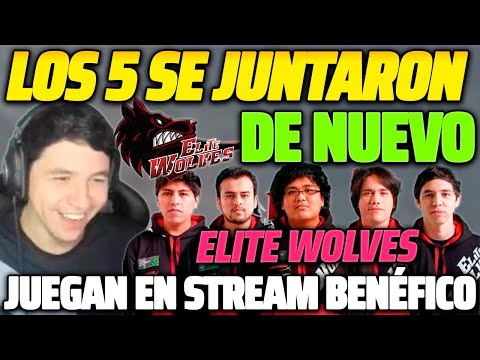 😲 LOS LOBITOS SE JUNTARON DE NUEVO 😲 JUEGAN JUNTOS COMO EN LOS VIEJOS TIEMPOS EN STREAM BENÉFICO 😱