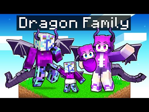 Unleash a DRAGON FAMILY in Minecraft!