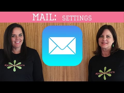 iPhone / iPad Mail - Settings Video
