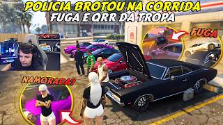 NOVA NAMORADA!? | POLICIA BROTOU NA CARRIDA | ROLOU FUGA E TROCAÇÃO - BKINHO RP CLIP'S