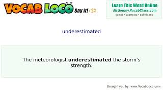 Video thumbnail for underestimated
