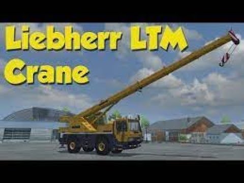 Farming Simulator 2013 - Liebherr LTM 1030 and WSK 125 Motorcycle - Mod Squad