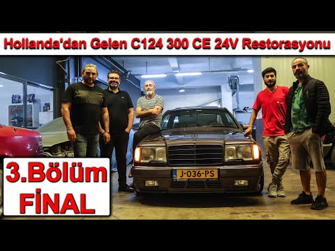 Hollanda'dan Gelen C124 300 CE 24V Restorasyonu<br>3. Bölüm FİNAL