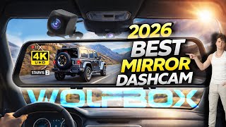 Best Mirror Dashcam in 2026? - WOLFBOX G900Pro - A Full Breakdown!
