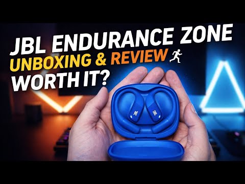 JBL Endurance Zone Unboxing & First Look: The Best Open-Ear Sport Headphones? 🏃‍♂️🎧
