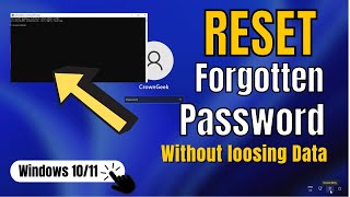 How To Reset Forgotten Password In Windows 10/11 Without Losing Data | Without Disk & USB