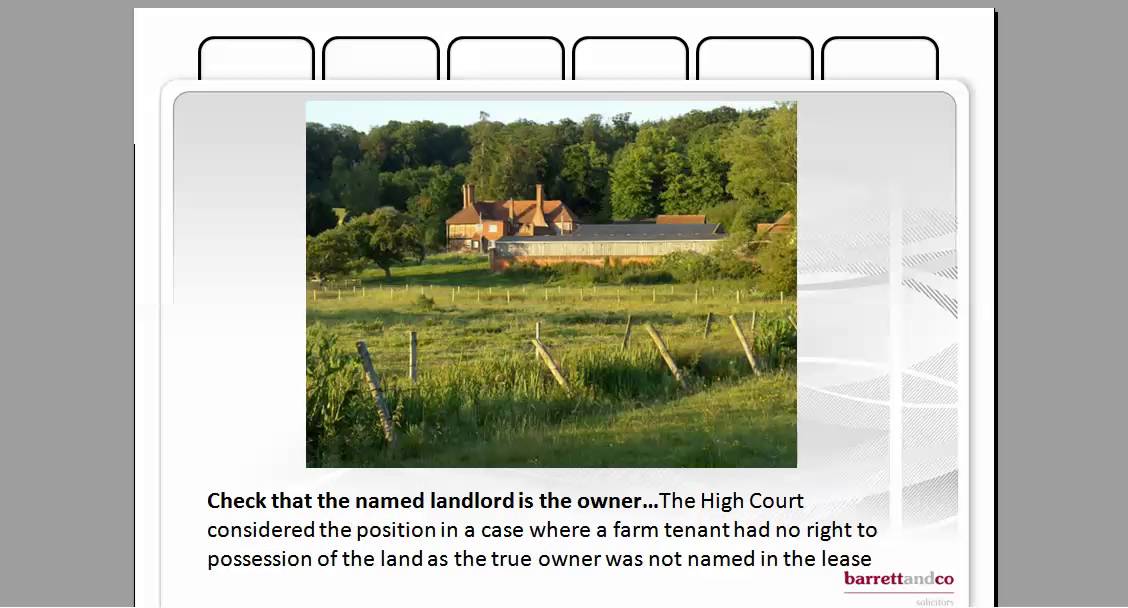 Break clauses and commercial leases advice from Barrett and Co Solicitors Reading