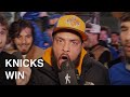 Knicks Win Sidetalk