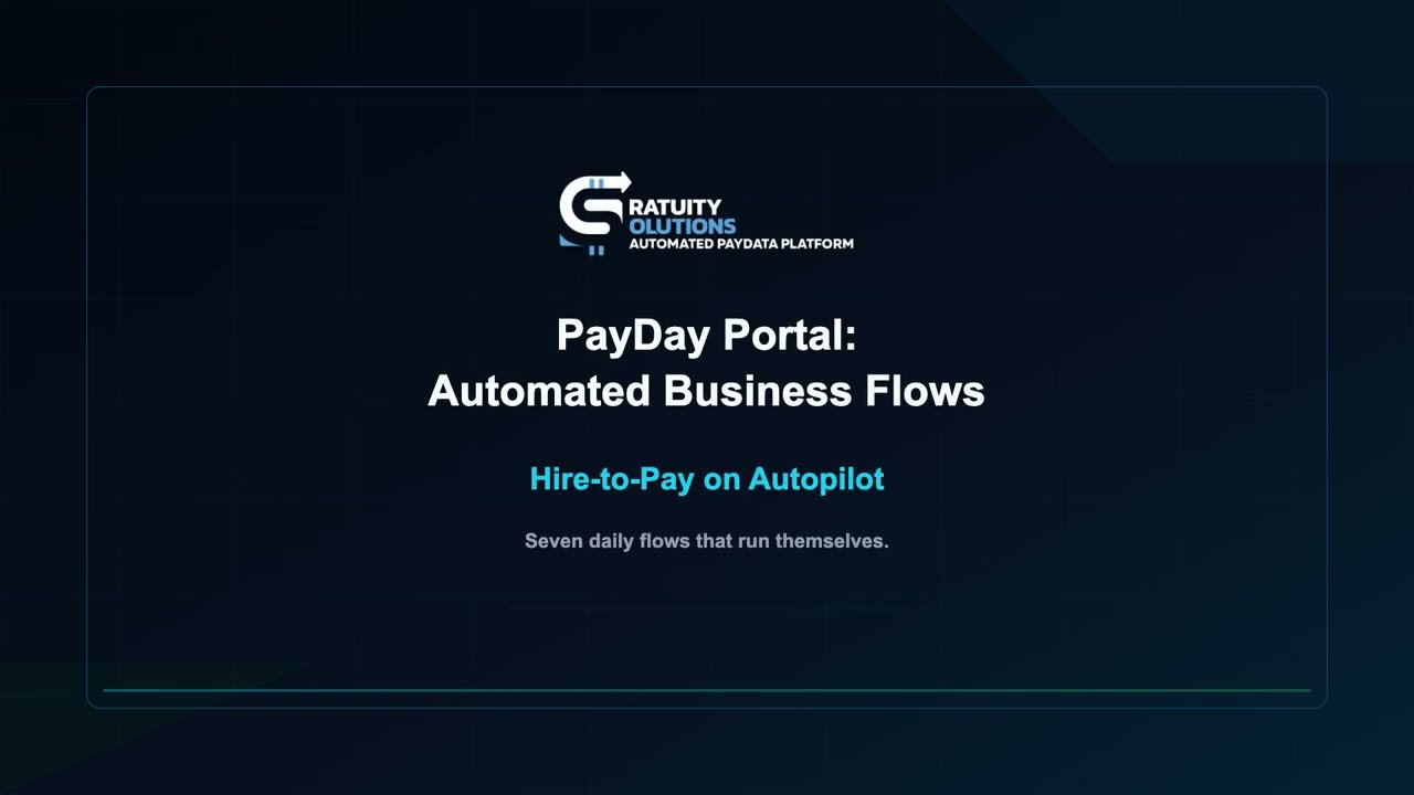 Automated Business Flows — Gratuity Solutions