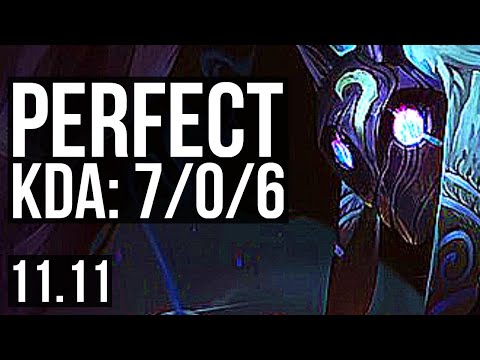 KINDRED vs UDYR (JUNGLE) | 7/0/6, Rank 5 Kindred, 65% winrate, Godlike | KR Challenger | v11.11