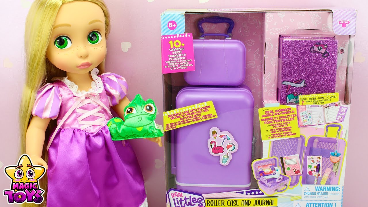 Watch Como preparar la MALETA y el NECESER de RAPUNZEL Todo en color MORADO y ROSA - Real Littles Now Como preparar la MALETA y el NECESER de RAPUNZEL Todo en color MORADO y ROSA - Real Littles