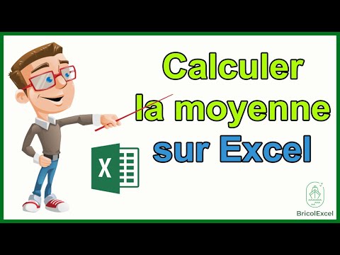 Comment calculer moyenne sur Excel