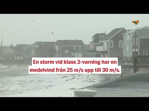 Det här betyder SMHI:s varningar