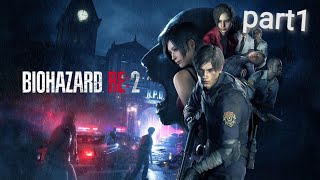 【ライブ配信】バイオハザードre2 初見実況プレイ part1