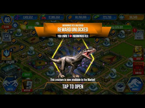 UNLOCK HYBRIDS INDOMINUS REX MAX X3 LEVEL 40 | HT GAME