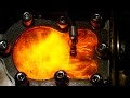 Glass Head Engine With Turbo Sneak Peek Slow Motion 4K