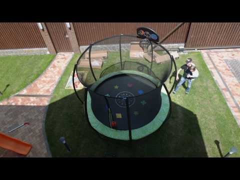 Батут Hasttings Air Game Basketball (2,44 м) - Видео 1