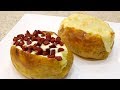 STUFFED OVEN POTATO SUPER EASY MEGA DELICIOUS COMPLETE MEAL Isamara Amâncio