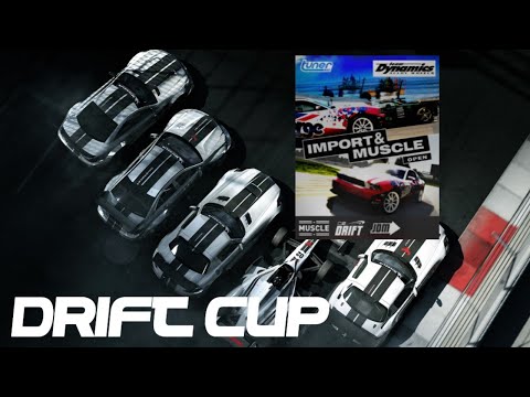 Lets play GRID Autosport Part 18- Team Dynamics import and muscle series - Drift Cup